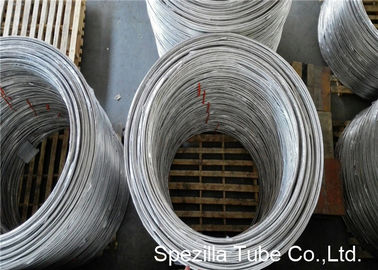 Welded stainless steel coil tubing heat exchanger Wall Thickness 0.50MM - 2.11MM Easy Clean