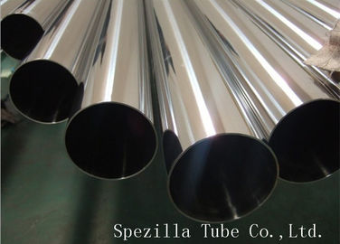 20ft Surface ID Polished Stainless Tube , 316 Stainless Steel Pipe SA270