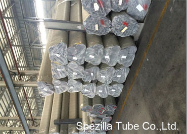 Not Annealed brushed stainless steel tube EN 10217 7 Corrosion Resistance