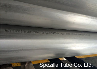 Not Annealed brushed stainless steel tube EN 10217 7 Corrosion Resistance