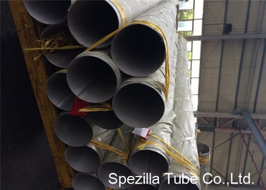 Not Annealed brushed stainless steel tube EN 10217 7 Corrosion Resistance