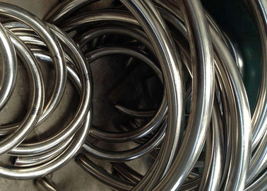Mechanical Coiled Metal Tubing / Stainless Steel Coil High Hardness