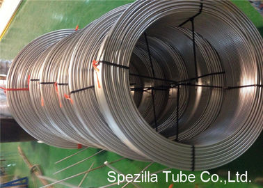 TP316L Cuộn dây thép không gỉ được ủ liền mạch ASTM A269 OD 1/4 &#39;&#39; X 0.035 &#39;&#39;